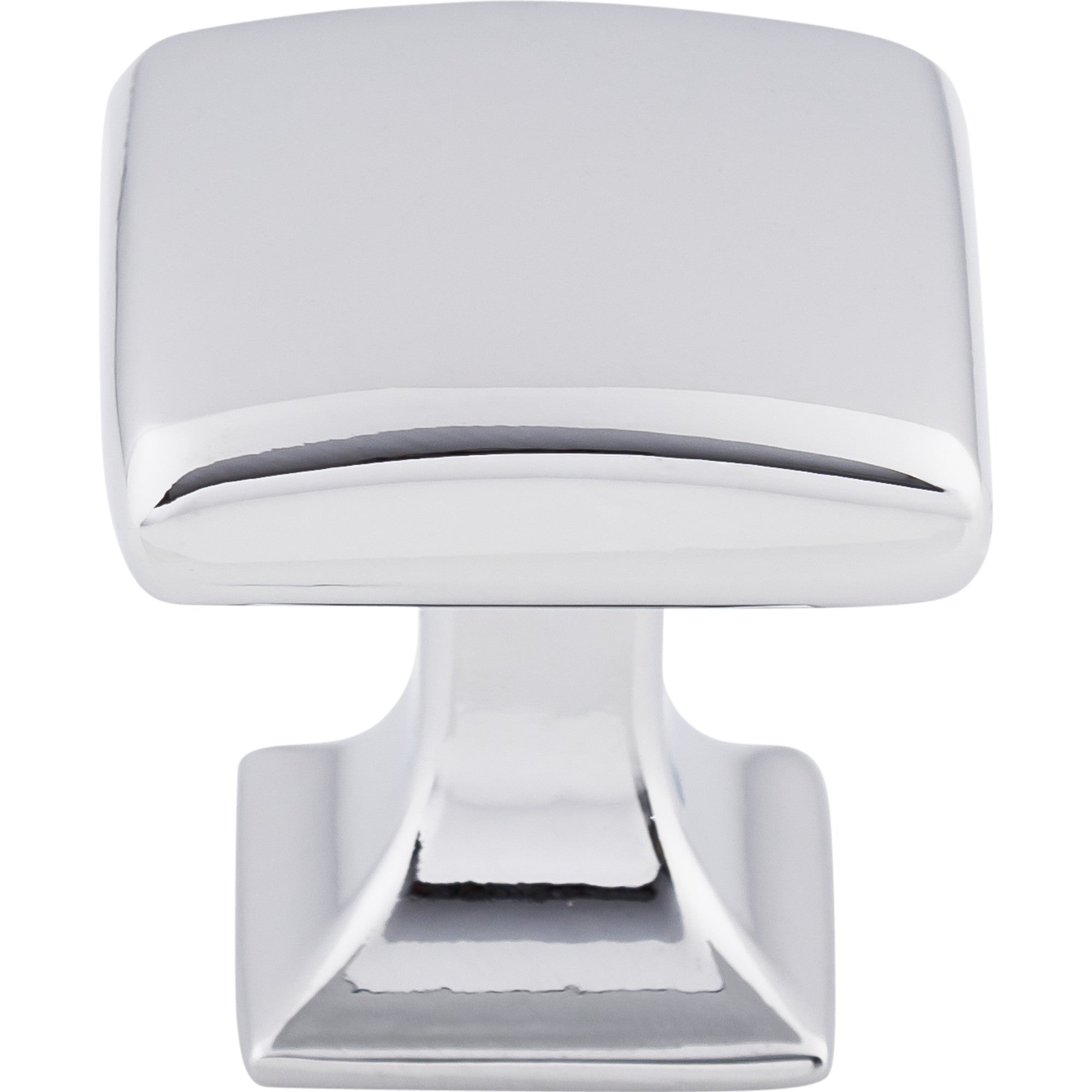 Worldwide Flooring Design Center Contour Knob 1 1/8 Inch Polished Chrome Contour Knob 1 1/8 Inch Polished Chrome Top Knobs Decorative Hardware