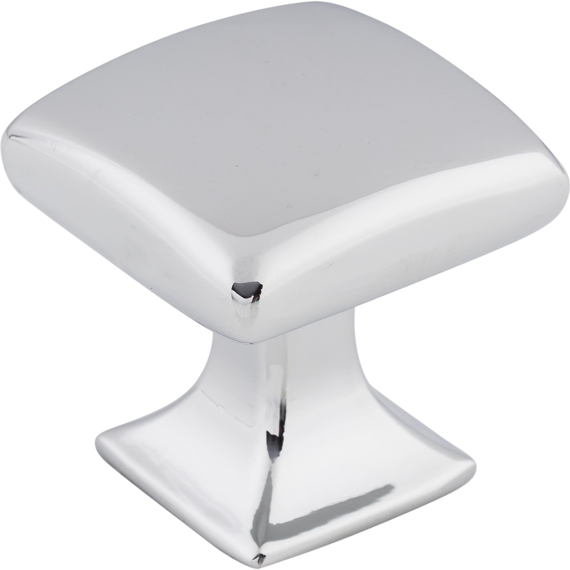 Worldwide Flooring Design Center Contour Knob 1 1/8 Inch Polished Chrome Contour Knob 1 1/8 Inch Polished Chrome Top Knobs Decorative Hardware