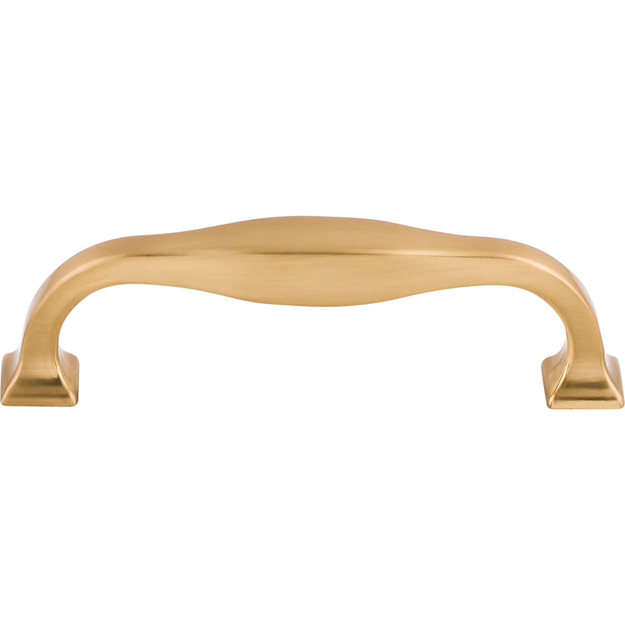 Worldwide Flooring Design Center Contour Pull 3 3/4 Inch (c-c) Honey Bronze Contour Pull 3 3/4 Inch (c-c) Honey Bronze Top Knobs Decorative Hardware