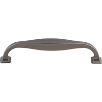 Worldwide Flooring Design Center Contour Pull 5 1/16 Inch (c-c) Ash Gray Contour Pull 5 1/16 Inch (c-c) Ash Gray Top Knobs Decorative Hardware