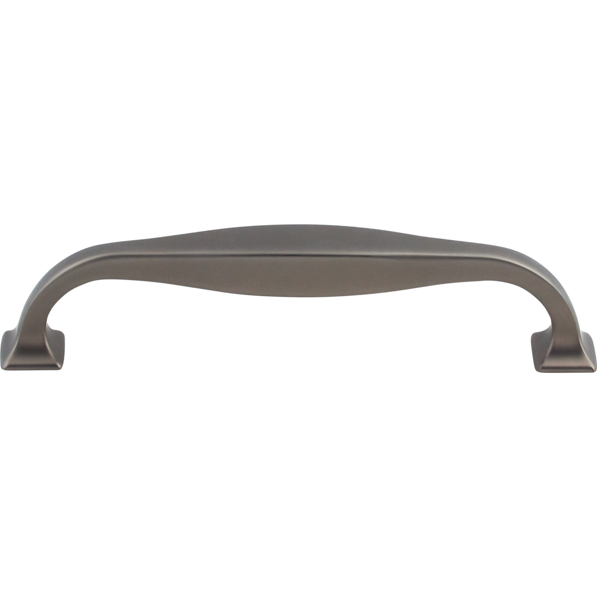 Worldwide Flooring Design Center Contour Pull 5 1/16 Inch (c-c) Ash Gray Contour Pull 5 1/16 Inch (c-c) Ash Gray Top Knobs Decorative Hardware