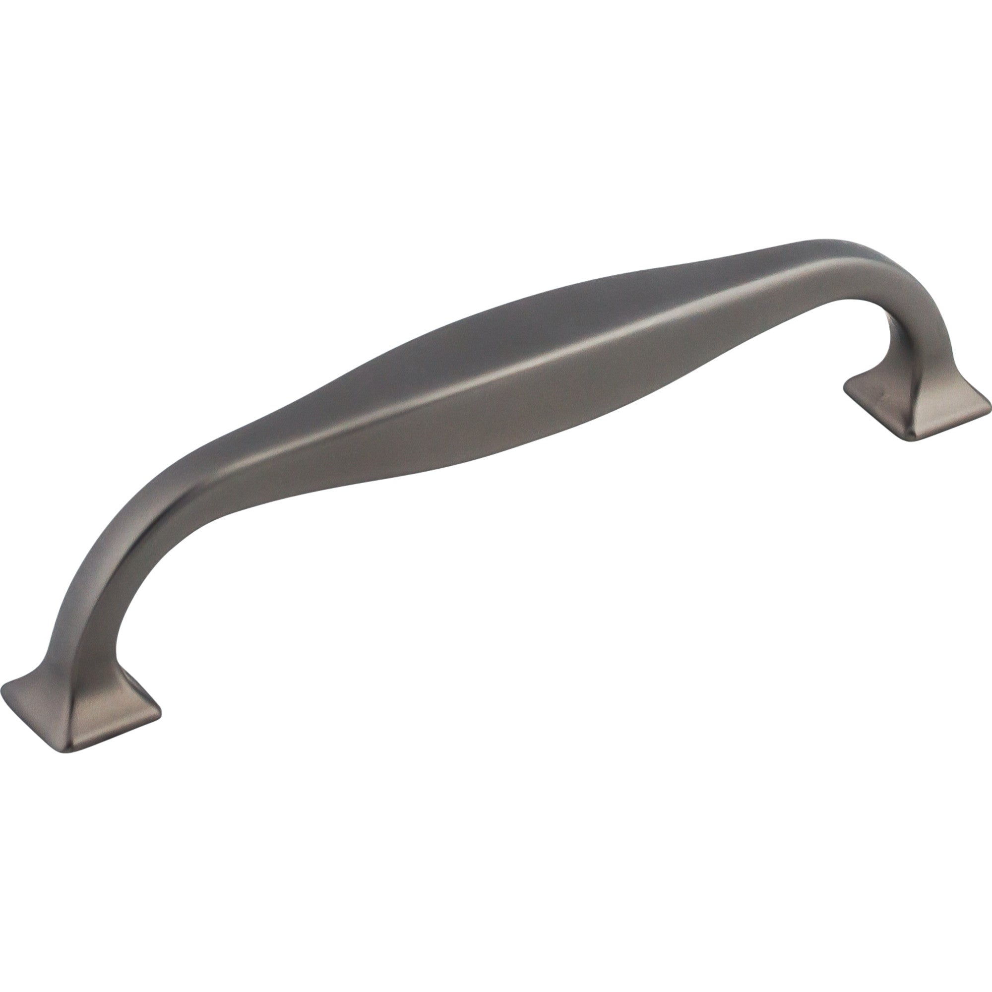 Worldwide Flooring Design Center Contour Pull 5 1/16 Inch (c-c) Ash Gray Contour Pull 5 1/16 Inch (c-c) Ash Gray Top Knobs Decorative Hardware
