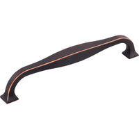 Worldwide Flooring Design Center Contour Pull 6 5/16 Inch (c-c) Umbrio Contour Pull 6 5/16 Inch (c-c) Umbrio Top Knobs Decorative Hardware