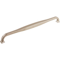Worldwide Flooring Design Center Contour Pull 12 Inch (c-c) Brushed Satin Nickel Contour Pull 12 Inch (c-c) Brushed Satin Nickel Top Knobs Decorative Hardware