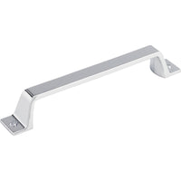 Worldwide Flooring Design Center Channing Pull 5 1/16 Inch (c-c) Polished Chrome Channing Pull 5 1/16 Inch (c-c) Polished Chrome Top Knobs Decorative Hardware