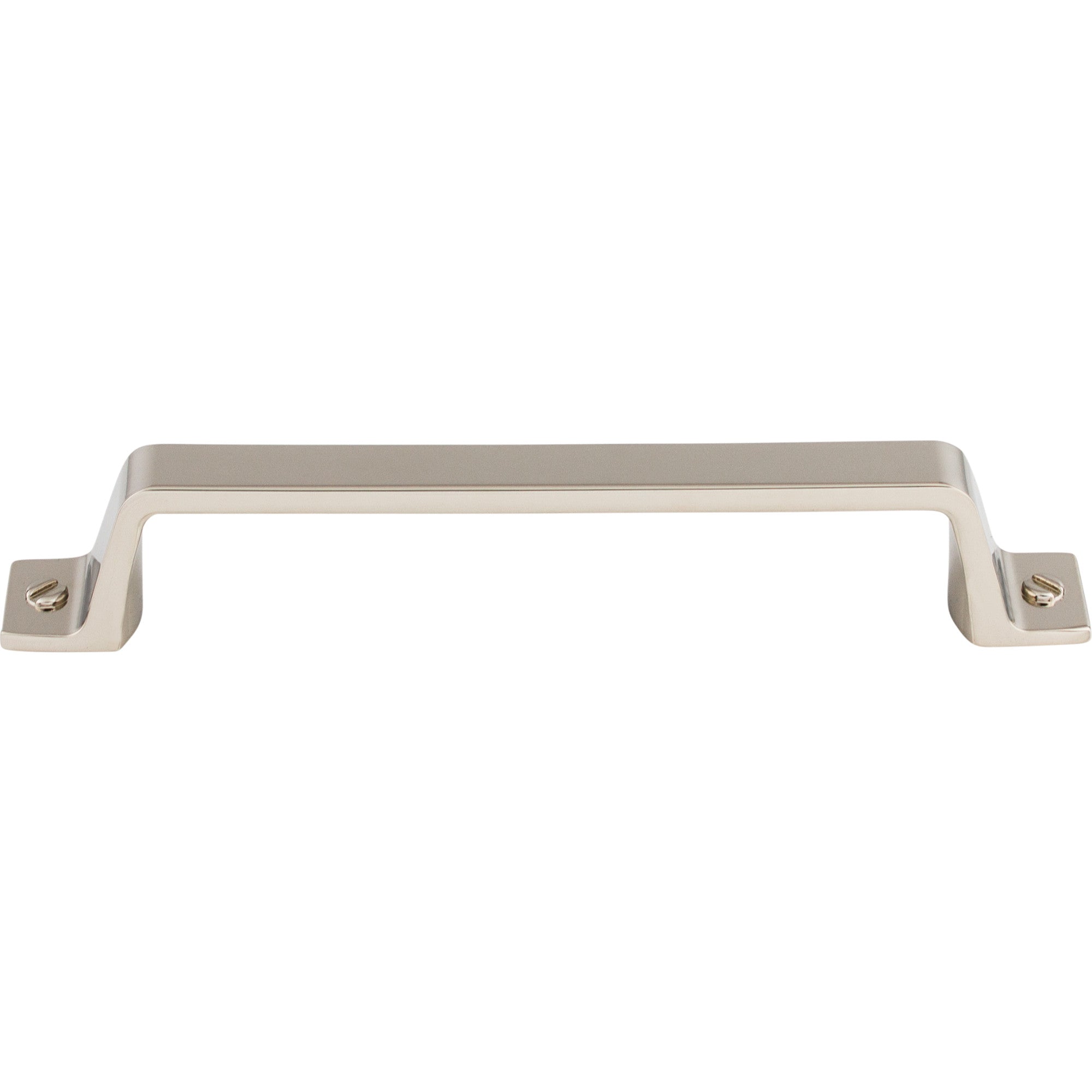 Worldwide Flooring Design Center Channing Pull 5 1/16 Inch (c-c) Polished Nickel Channing Pull 5 1/16 Inch (c-c) Polished Nickel Top Knobs Decorative Hardware