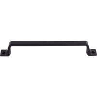 Worldwide Flooring Design Center Channing Pull 6 5/16 Inch (c-c) Flat Black Channing Pull 6 5/16 Inch (c-c) Flat Black Top Knobs Decorative Hardware