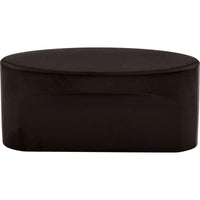 Worldwide Flooring Design Center Oval Slot Knob 1 1/2 Inch (c-c) Oil Rubbed Bronze Oval Slot Knob 1 1/2 Inch (c-c) Oil Rubbed Bronze Top Knobs Decorative Hardware