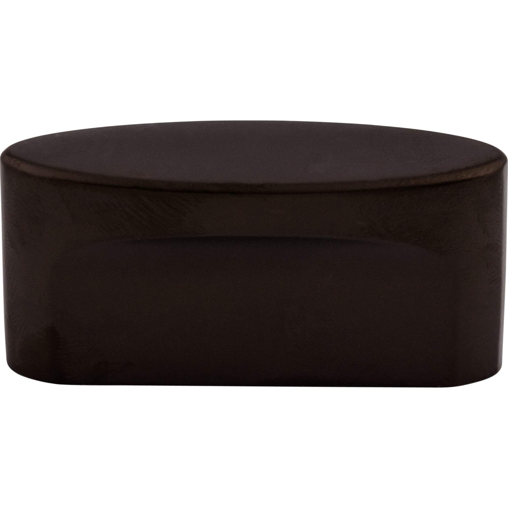 Worldwide Flooring Design Center Oval Slot Knob 1 1/2 Inch (c-c) Oil Rubbed Bronze Oval Slot Knob 1 1/2 Inch (c-c) Oil Rubbed Bronze Top Knobs Decorative Hardware