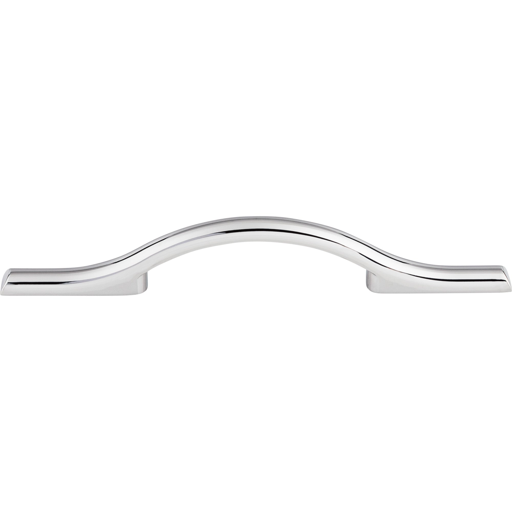 Worldwide Flooring Design Center Somerdale Pull 3 3/4 Inch (c-c) Polished Chrome Somerdale Pull 3 3/4 Inch (c-c) Polished Chrome Top Knobs Decorative Hardware