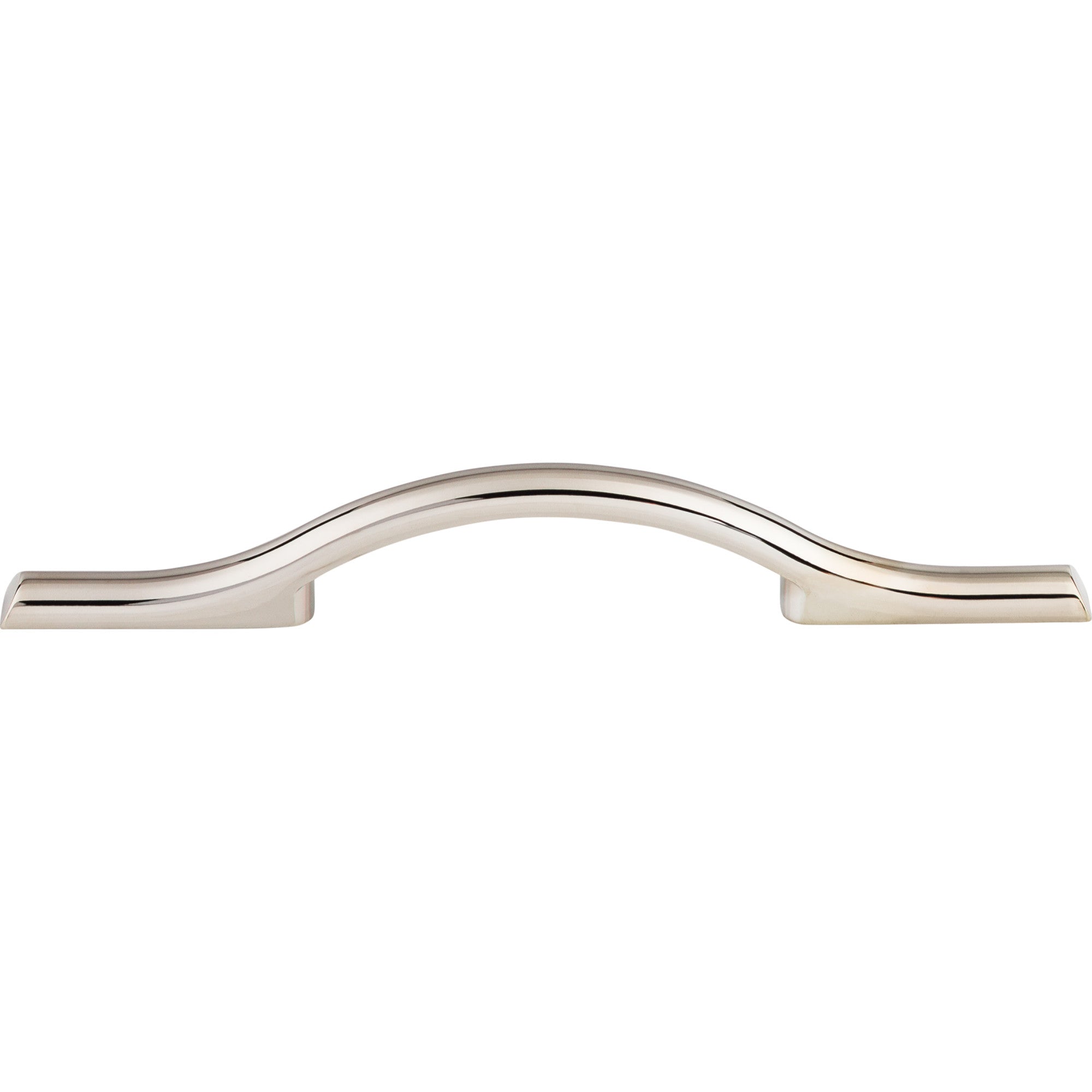 Worldwide Flooring Design Center Somerdale Pull 3 3/4 Inch (c-c) Polished Nickel Somerdale Pull 3 3/4 Inch (c-c) Polished Nickel Top Knobs Decorative Hardware