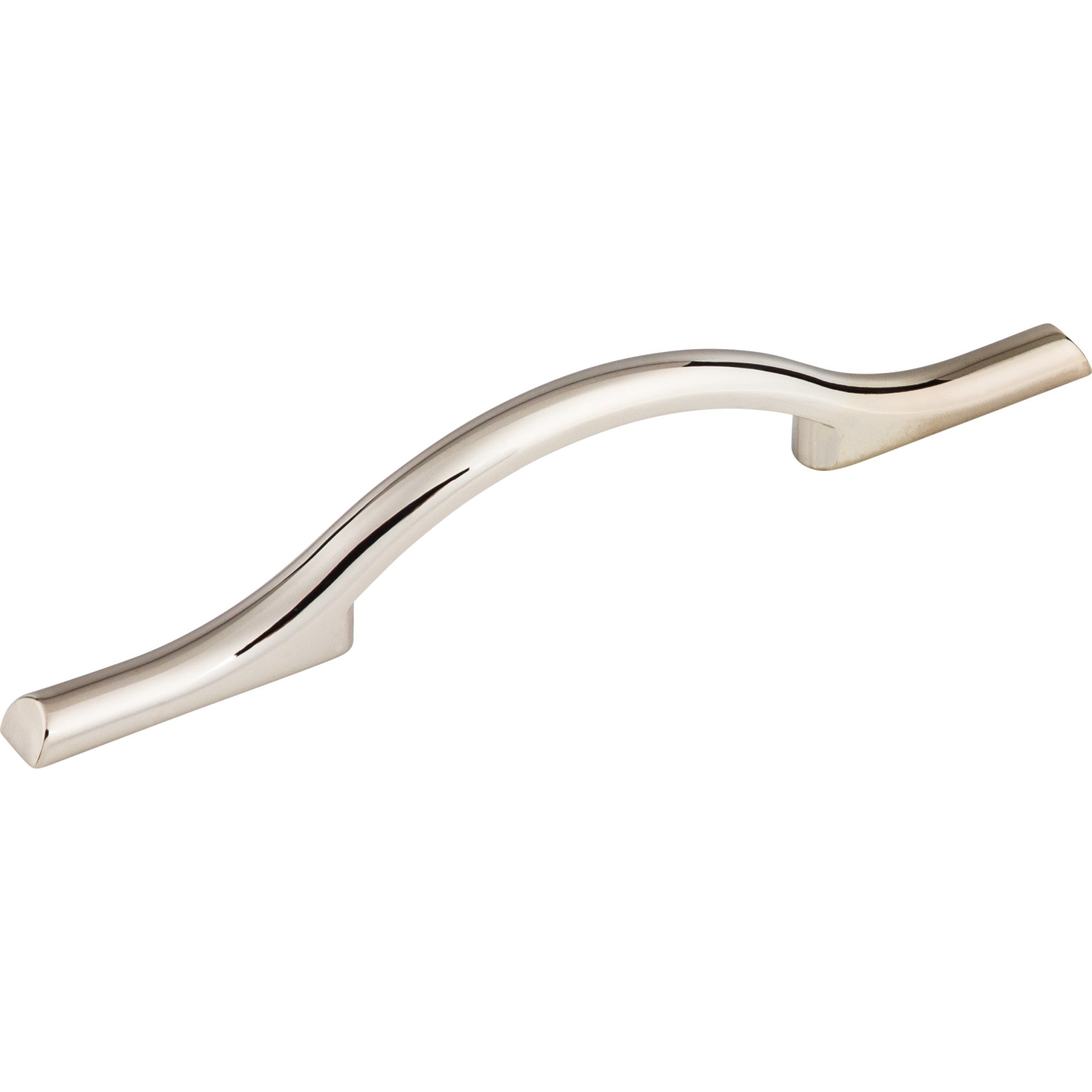 Worldwide Flooring Design Center Somerdale Pull 3 3/4 Inch (c-c) Polished Nickel Somerdale Pull 3 3/4 Inch (c-c) Polished Nickel Top Knobs Decorative Hardware
