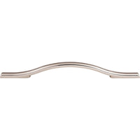 Worldwide Flooring Design Center Somerdale Pull 6 5/16 Inch (c-c) Polished Nickel Somerdale Pull 6 5/16 Inch (c-c) Polished Nickel Top Knobs Decorative Hardware