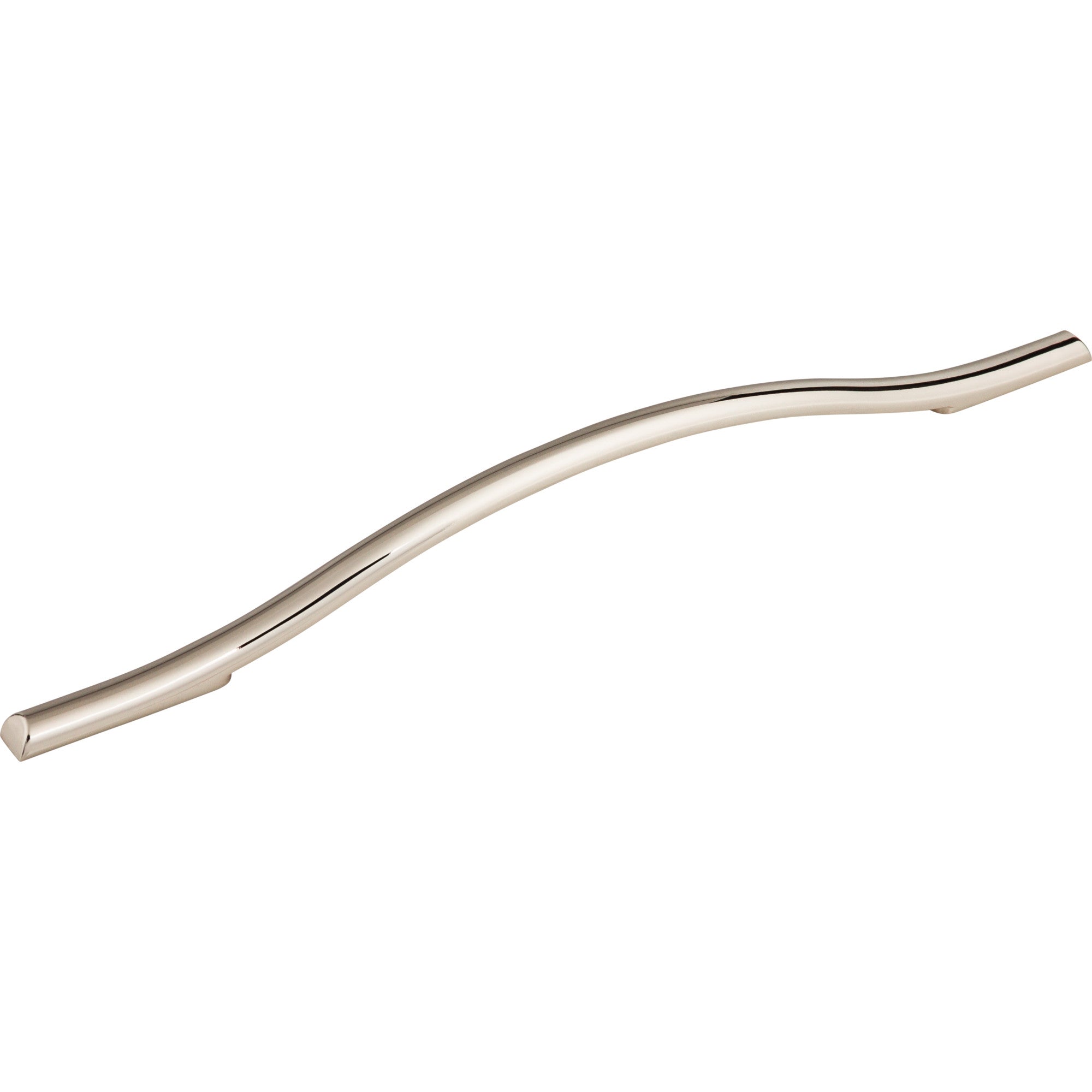 Worldwide Flooring Design Center Somerdale Pull 9 Inch (c-c) Polished Nickel Somerdale Pull 9 Inch (c-c) Polished Nickel Top Knobs Decorative Hardware
