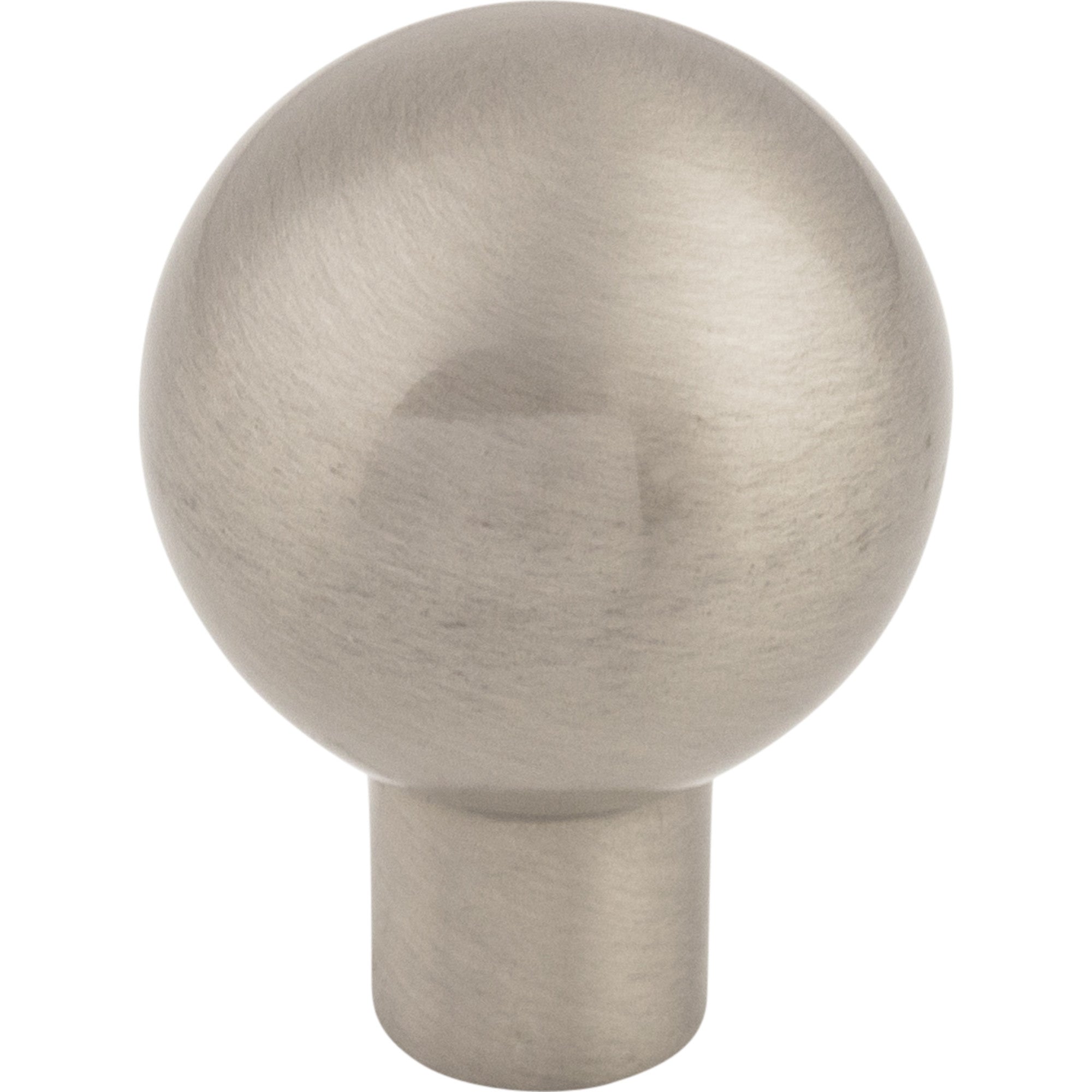 Worldwide Flooring Design Center Brookline Knob 7/8 Inch Brushed Satin Nickel Brookline Knob 7/8 Inch Brushed Satin Nickel Top Knobs Decorative Hardware