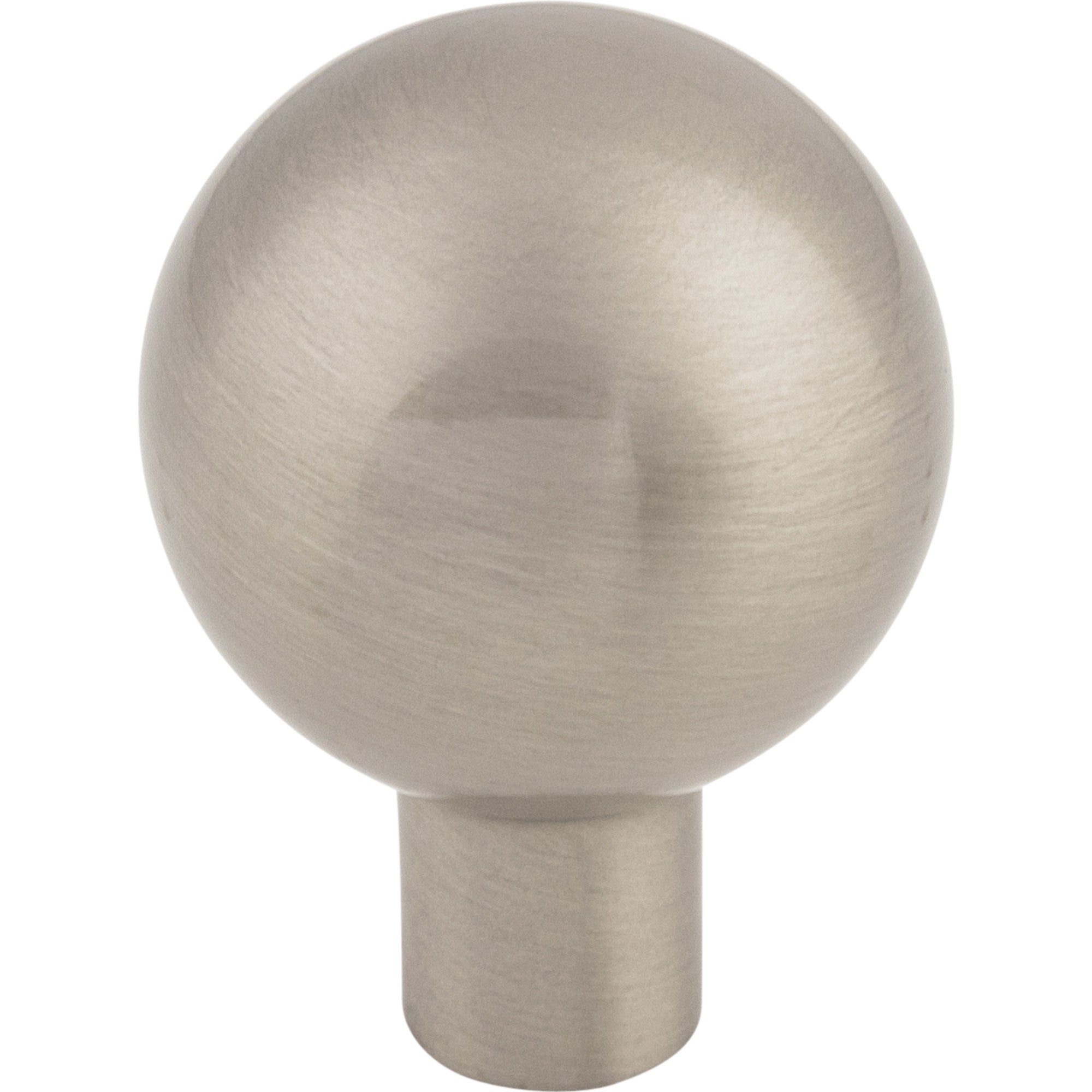Worldwide Flooring Design Center Brookline Knob 1 Inch Brushed Satin Nickel Brookline Knob 1 Inch Brushed Satin Nickel Top Knobs Decorative Hardware