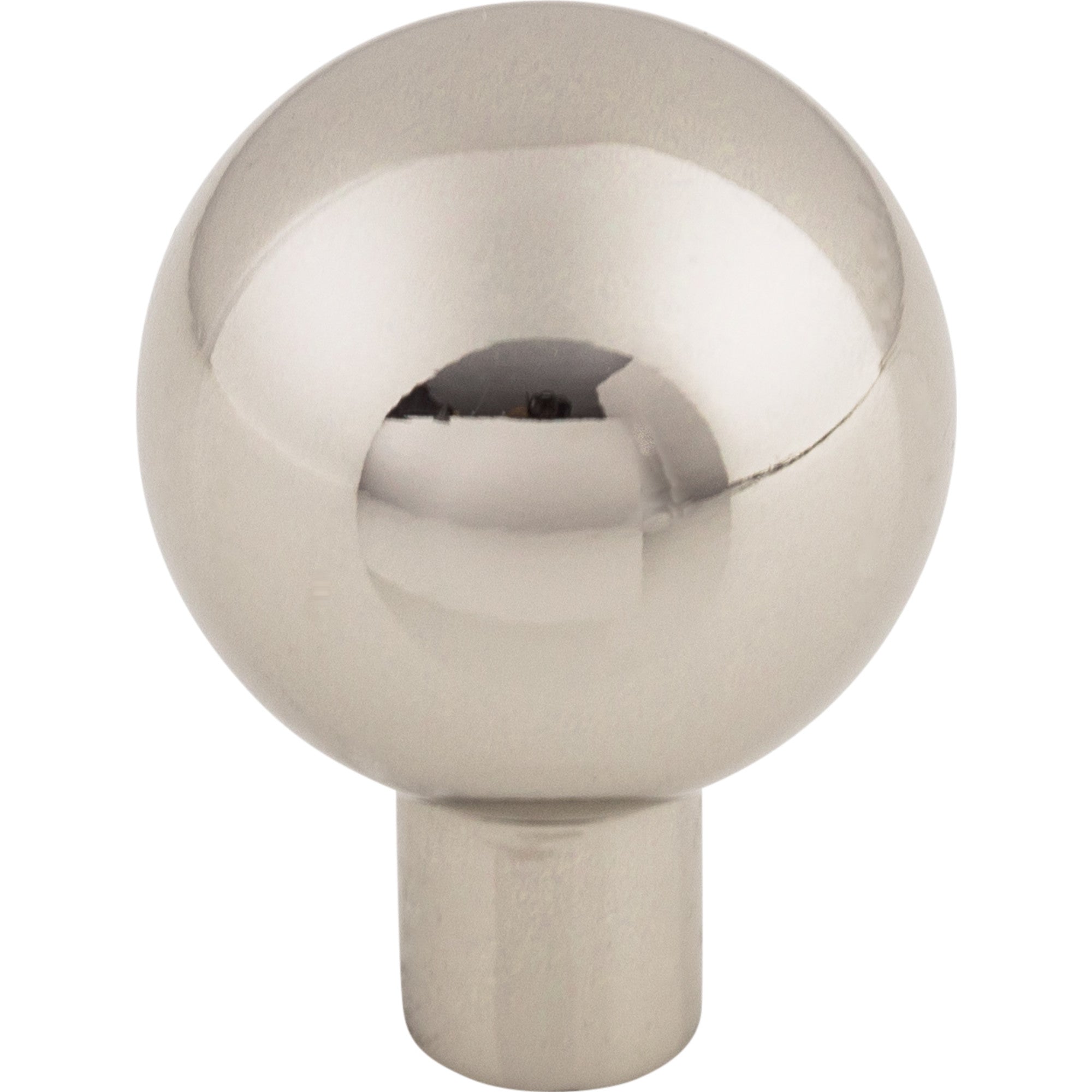 Worldwide Flooring Design Center Brookline Knob 1 Inch Polished Nickel Brookline Knob 1 Inch Polished Nickel Top Knobs Decorative Hardware
