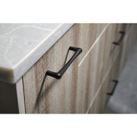 Worldwide Flooring Design Center Brookline Pull 9 Inch (c-c) Flat Black Brookline Pull 9 Inch (c-c) Flat Black Top Knobs Decorative Hardware