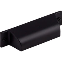 Worldwide Flooring Design Center Channing Cup Pull 2 3/4 Inch (c-c) Flat Black Channing Cup Pull 2 3/4 Inch (c-c) Flat Black Top Knobs Decorative Hardware