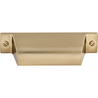 Worldwide Flooring Design Center Channing Cup Pull 2 3/4 Inch (c-c) Honey Bronze Channing Cup Pull 2 3/4 Inch (c-c) Honey Bronze Top Knobs Decorative Hardware