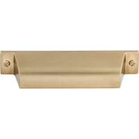 Worldwide Flooring Design Center Channing Cup Pull 3 3/4 Inch (c-c) Honey Bronze Channing Cup Pull 3 3/4 Inch (c-c) Honey Bronze Top Knobs Decorative Hardware