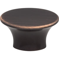 Worldwide Flooring Design Center Edgewater Knob 1 1/2 Inch Tuscan Bronze Edgewater Knob 1 1/2 Inch Tuscan Bronze Top Knobs Decorative Hardware
