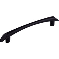 Worldwide Flooring Design Center Edgewater Pull 5 1/16 Inch (c-c) Flat Black Edgewater Pull 5 1/16 Inch (c-c) Flat Black Top Knobs Decorative Hardware