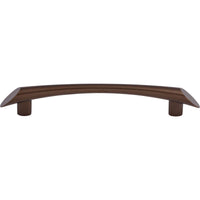 Worldwide Flooring Design Center Edgewater Pull 5 1/16 Inch (c-c) Oil Rubbed Bronze Edgewater Pull 5 1/16 Inch (c-c) Oil Rubbed Bronze Top Knobs Decorative Hardware