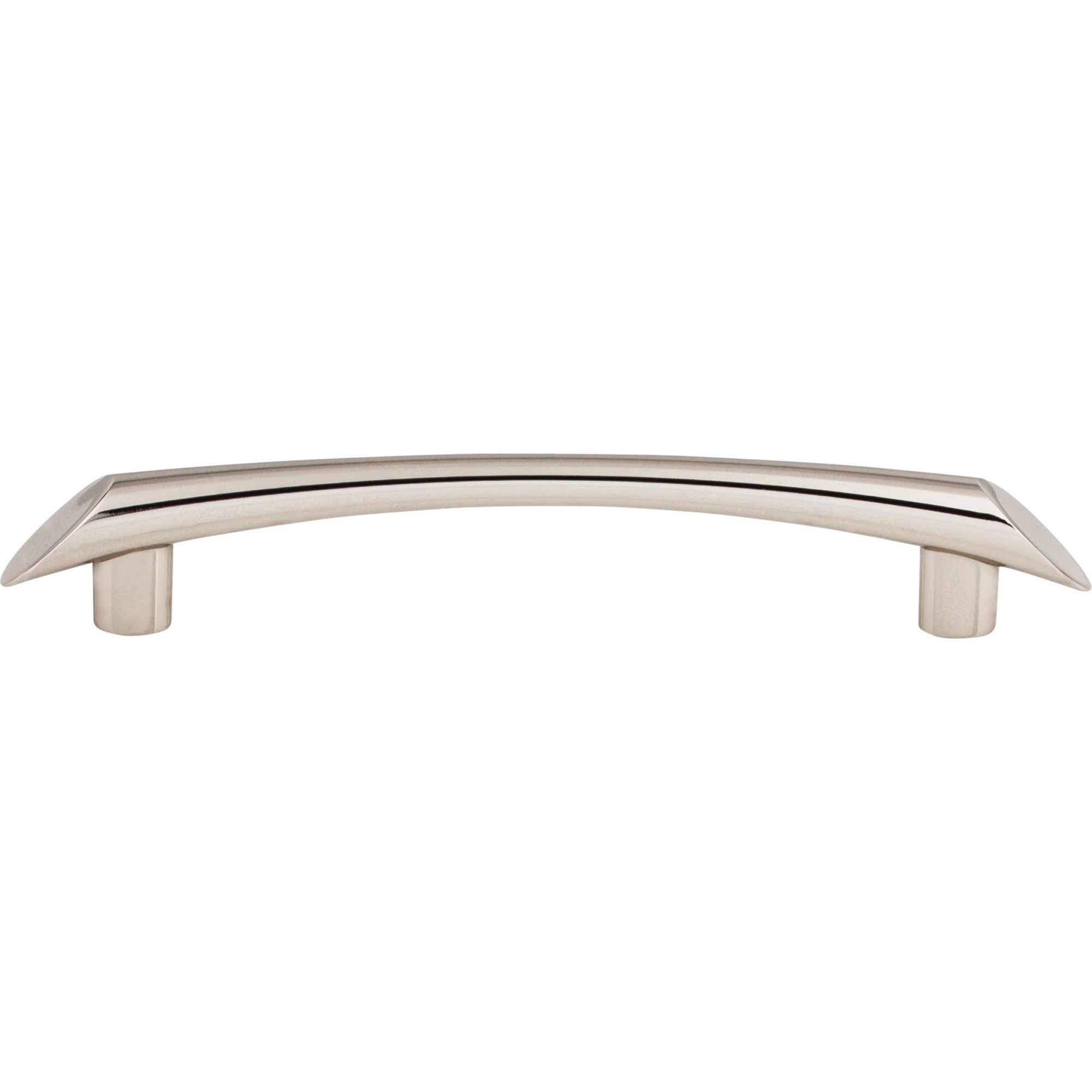Worldwide Flooring Design Center Edgewater Pull 5 1/16 Inch (c-c) Polished Nickel Edgewater Pull 5 1/16 Inch (c-c) Polished Nickel Top Knobs Decorative Hardware