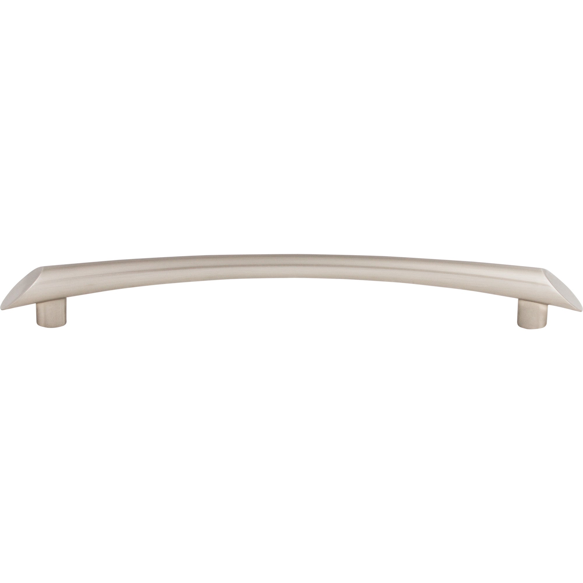Worldwide Flooring Design Center Edgewater Pull 7 9/16 Inch (c-c) Brushed Satin Nickel Edgewater Pull 7 9/16 Inch (c-c) Brushed Satin Nickel Top Knobs Decorative Hardware