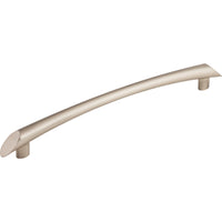 Worldwide Flooring Design Center Edgewater Pull 7 9/16 Inch (c-c) Brushed Satin Nickel Edgewater Pull 7 9/16 Inch (c-c) Brushed Satin Nickel Top Knobs Decorative Hardware