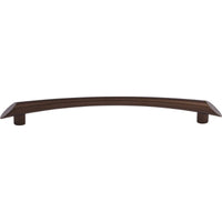 Worldwide Flooring Design Center Edgewater Pull 7 9/16 Inch (c-c) Oil Rubbed Bronze Edgewater Pull 7 9/16 Inch (c-c) Oil Rubbed Bronze Top Knobs Decorative Hardware