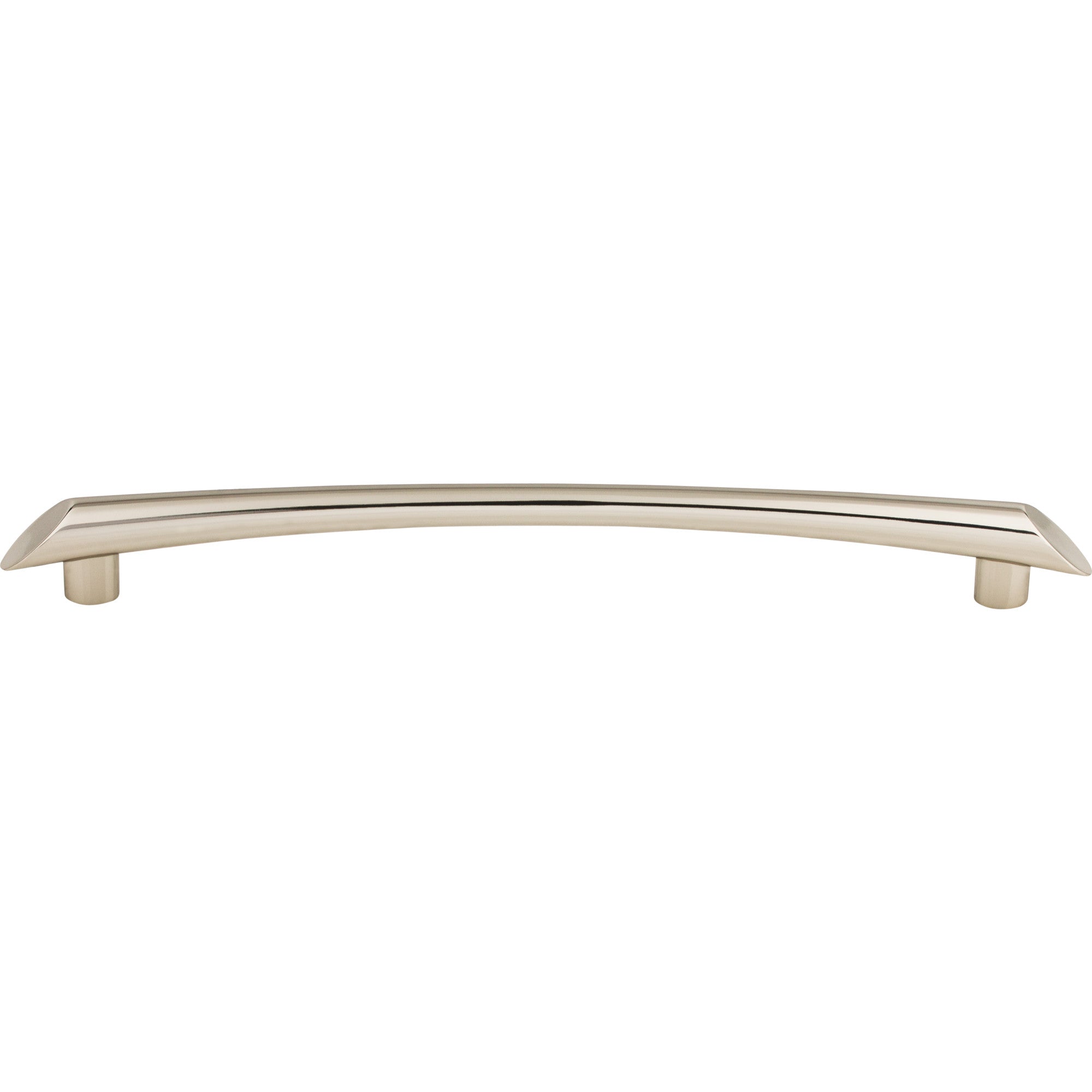 Worldwide Flooring Design Center Edgewater Pull 9 Inch (c-c) Polished Nickel Edgewater Pull 9 Inch (c-c) Polished Nickel Top Knobs Decorative Hardware