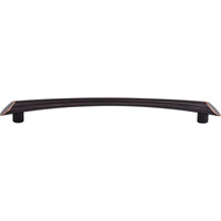 Worldwide Flooring Design Center Edgewater Pull 9 Inch (c-c) Tuscan Bronze Edgewater Pull 9 Inch (c-c) Tuscan Bronze Top Knobs Decorative Hardware
