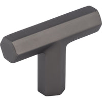 Worldwide Flooring Design Center Lydia T Shape Knob 1 3/4 Inch Ash Gray Lydia T Shape Knob 1 3/4 Inch Ash Gray Top Knobs Decorative Hardware