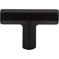 Worldwide Flooring Design Center Lydia T Shape Knob 1 3/4 Inch Flat Black Lydia T Shape Knob 1 3/4 Inch Flat Black Top Knobs Decorative Hardware