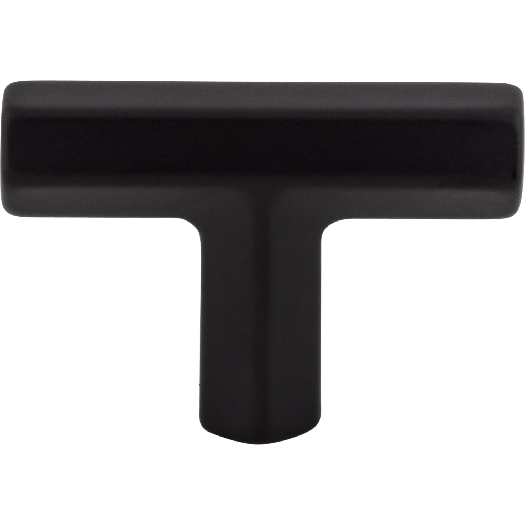 Worldwide Flooring Design Center Lydia T Shape Knob 1 3/4 Inch Flat Black Lydia T Shape Knob 1 3/4 Inch Flat Black Top Knobs Decorative Hardware