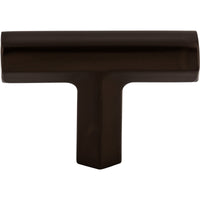 Worldwide Flooring Design Center Lydia T Shape Knob 1 3/4 Inch Oil Rubbed Bronze Lydia T Shape Knob 1 3/4 Inch Oil Rubbed Bronze Top Knobs Decorative Hardware