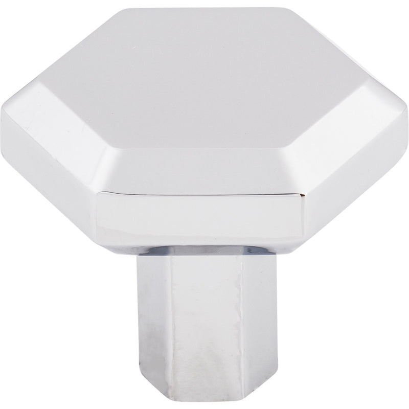 Worldwide Flooring Design Center Lydia Knob 1 1/4 Inch Polished Chrome Lydia Knob 1 1/4 Inch Polished Chrome Top Knobs Decorative Hardware