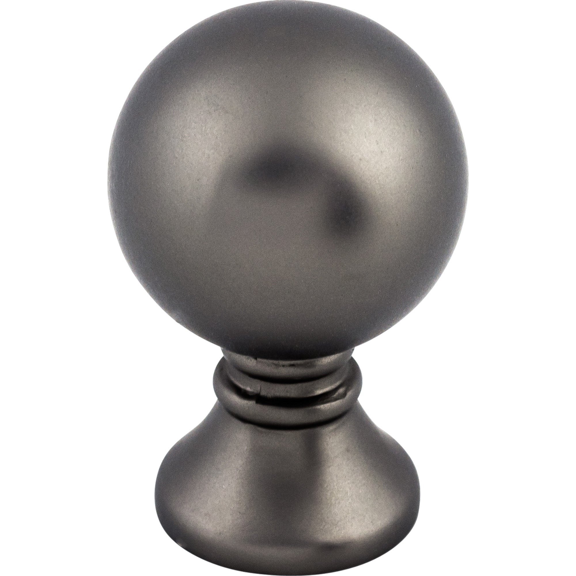 Worldwide Flooring Design Center Kara Knob 1 Inch Ash Gray Kara Knob 1 Inch Ash Gray Top Knobs Decorative Hardware