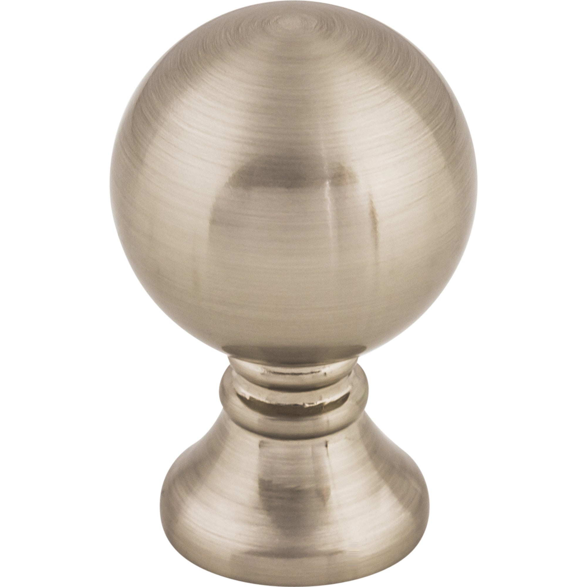 Worldwide Flooring Design Center Kara Knob 1 Inch Brushed Satin Nickel Kara Knob 1 Inch Brushed Satin Nickel Top Knobs Decorative Hardware
