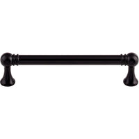 Worldwide Flooring Design Center Kara Pull 5 1/16 Inch (c-c) Flat Black Kara Pull 5 1/16 Inch (c-c) Flat Black Top Knobs Decorative Hardware