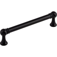 Worldwide Flooring Design Center Kara Pull 5 1/16 Inch (c-c) Flat Black Kara Pull 5 1/16 Inch (c-c) Flat Black Top Knobs Decorative Hardware