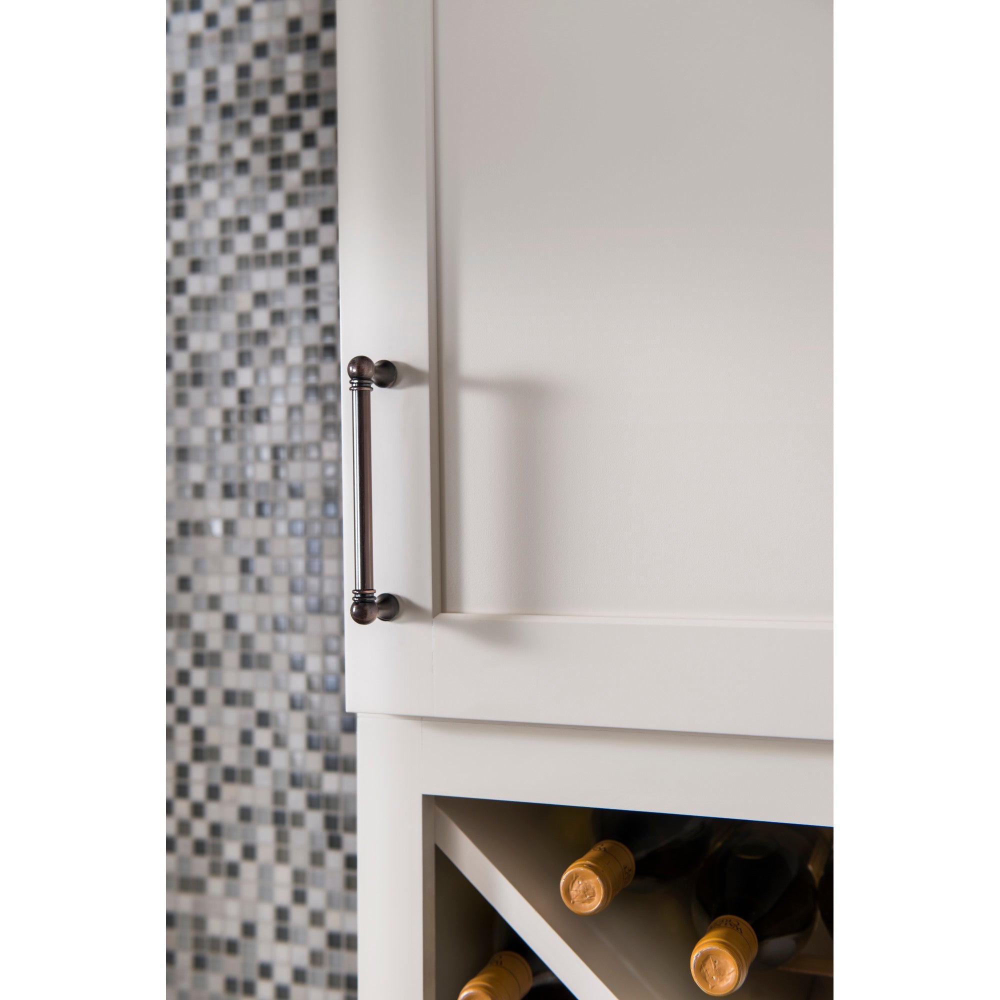 Worldwide Flooring Design Center Kara Pull 5 1/16 Inch (c-c) Flat Black Kara Pull 5 1/16 Inch (c-c) Flat Black Top Knobs Decorative Hardware