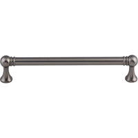 Worldwide Flooring Design Center Kara Pull 6 5/16 Inch (c-c) Ash Gray Kara Pull 6 5/16 Inch (c-c) Ash Gray Top Knobs Decorative Hardware
