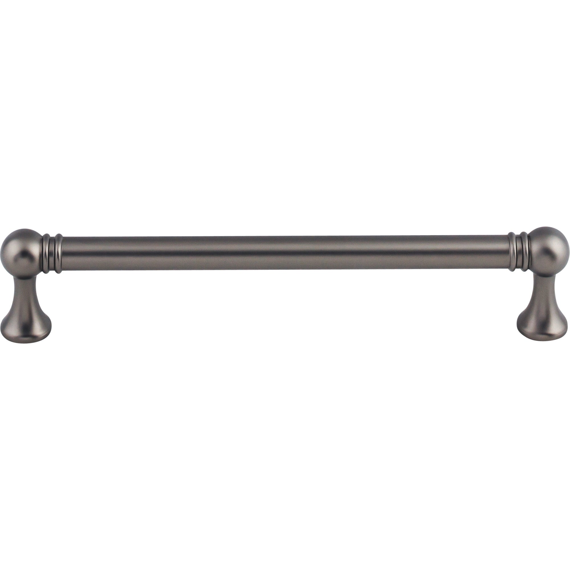 Worldwide Flooring Design Center Kara Pull 6 5/16 Inch (c-c) Ash Gray Kara Pull 6 5/16 Inch (c-c) Ash Gray Top Knobs Decorative Hardware