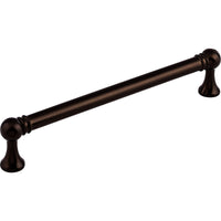 Worldwide Flooring Design Center Kara Pull 6 5/16 Inch (c-c) Oil Rubbed Bronze Kara Pull 6 5/16 Inch (c-c) Oil Rubbed Bronze Top Knobs Decorative Hardware