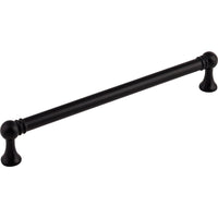 Worldwide Flooring Design Center Kara Pull 7 9/16 Inch (c-c) Flat Black Kara Pull 7 9/16 Inch (c-c) Flat Black Top Knobs Decorative Hardware