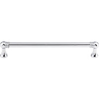 Worldwide Flooring Design Center Kara Pull 7 9/16 Inch (c-c) Polished Chrome Kara Pull 7 9/16 Inch (c-c) Polished Chrome Top Knobs Decorative Hardware