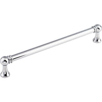 Worldwide Flooring Design Center Kara Pull 7 9/16 Inch (c-c) Polished Chrome Kara Pull 7 9/16 Inch (c-c) Polished Chrome Top Knobs Decorative Hardware